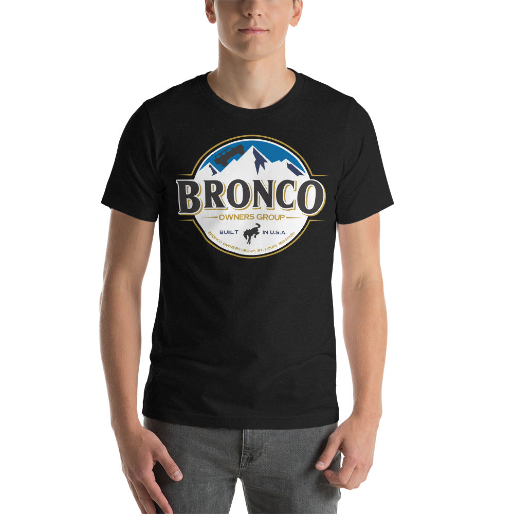 Head For The Mountains - Bronco T-Shirt | Bella + Canvas 3001